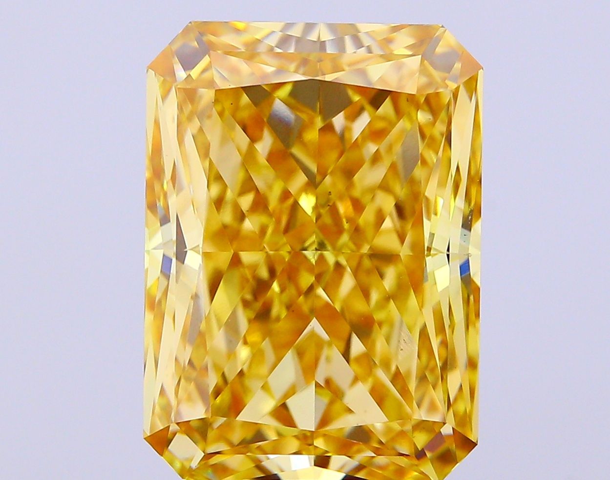 12.46 ct. radiant Lab Grown Diamond front image