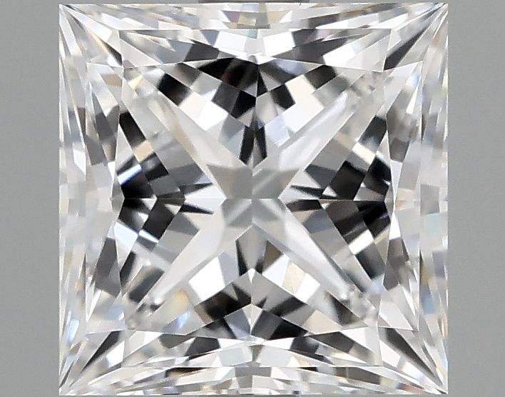 2.09 ct. princess Lab Grown Diamond front image