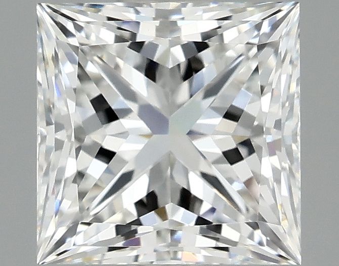 2.10 ct. princess Lab Grown Diamond front image