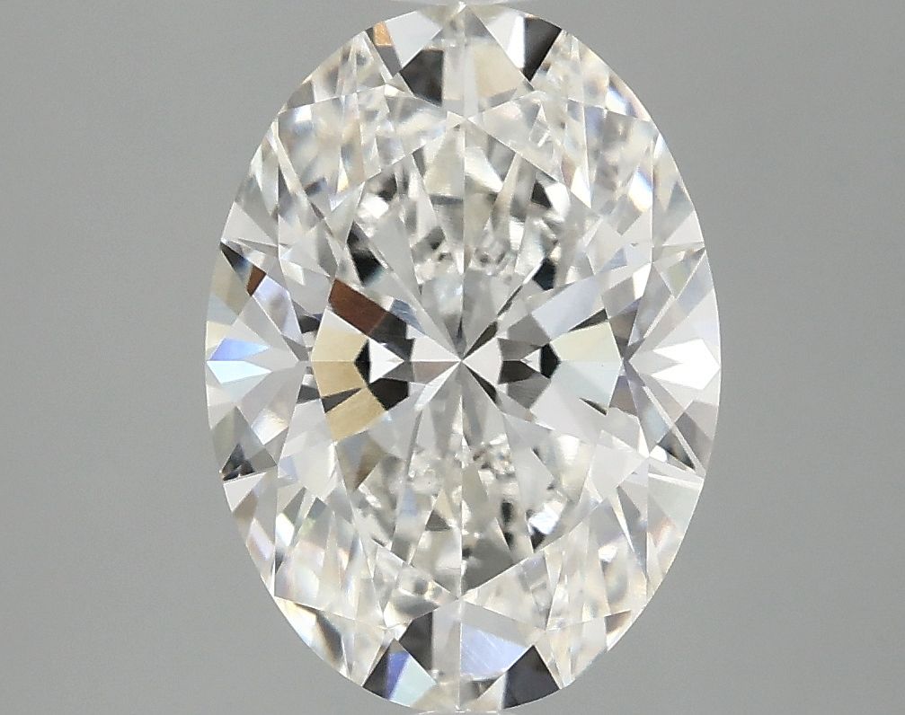 3.10 ct. oval Lab Grown Diamond front image