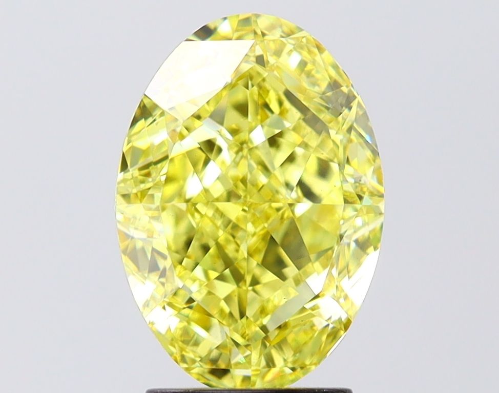 2.92 ct. oval Lab Grown Diamond front image