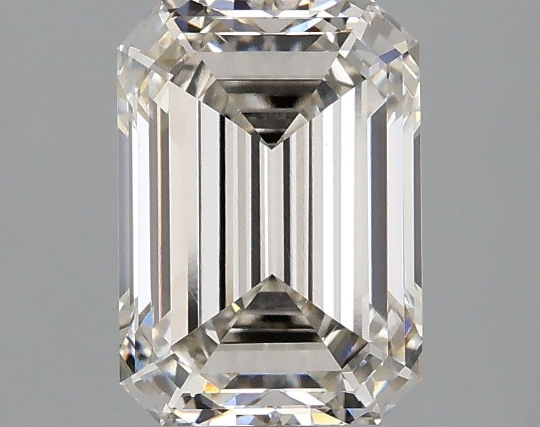 2.57 ct. emerald Lab Grown Diamond front image