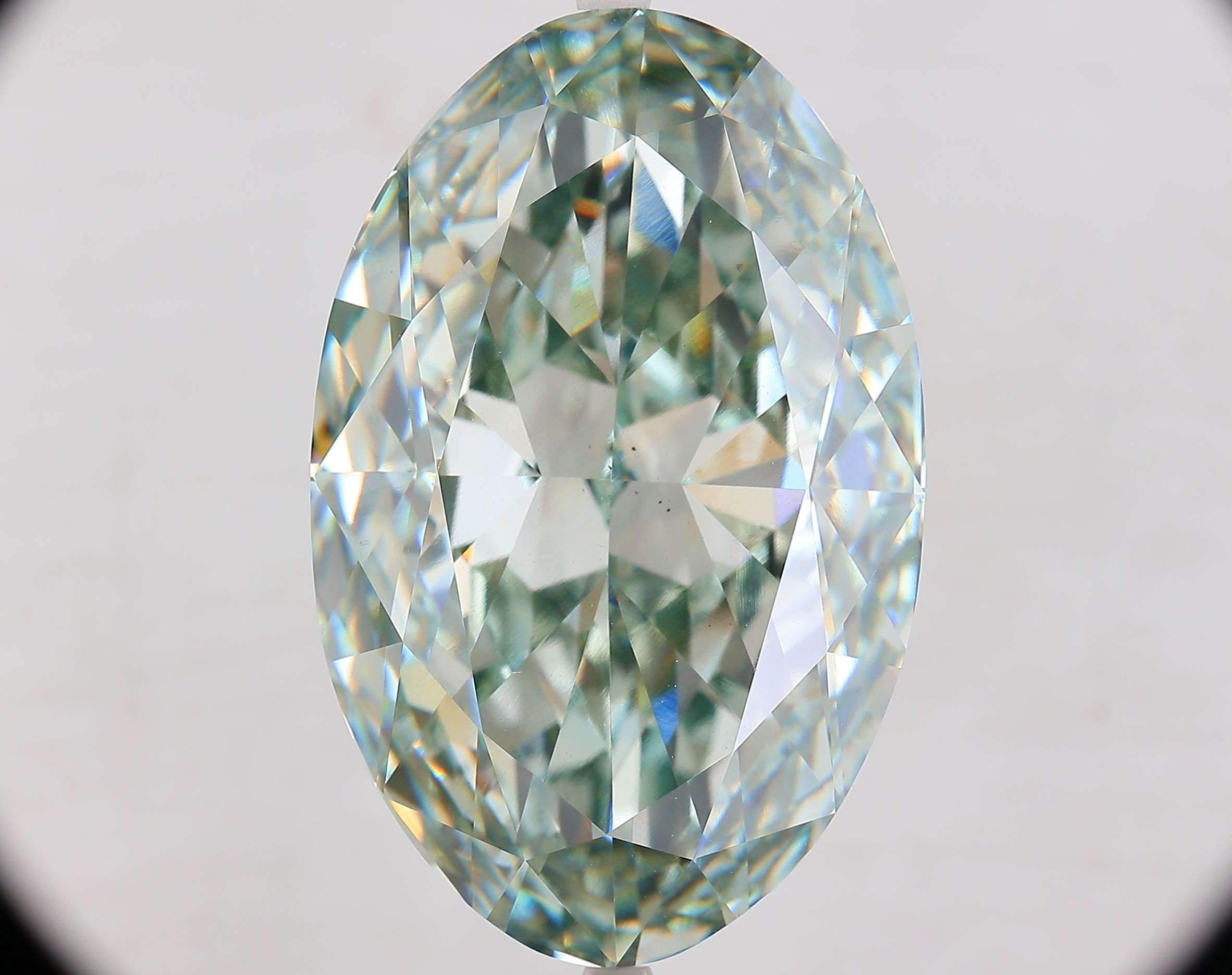 40.09 ct. oval Lab Grown Diamond front image