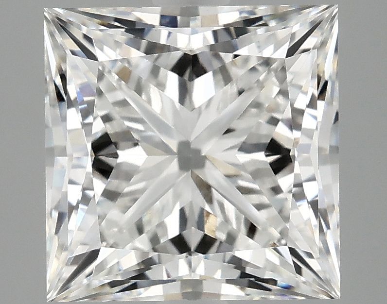4.18 ct. princess Lab Grown Diamond front image