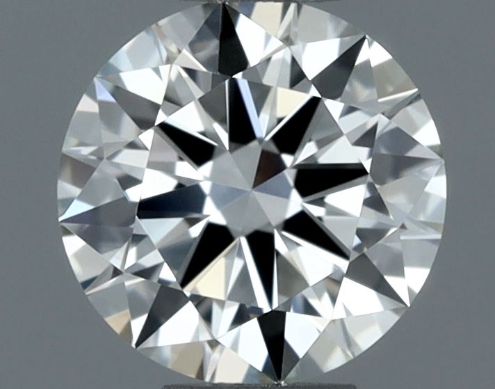 Diament okrągły, 0.43 ct, H, VVS1, szlif EX