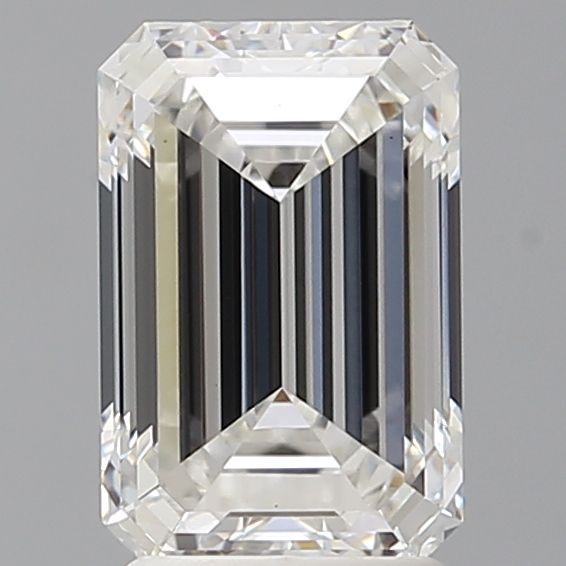 2.60 ct. emerald Lab Grown Diamond front image