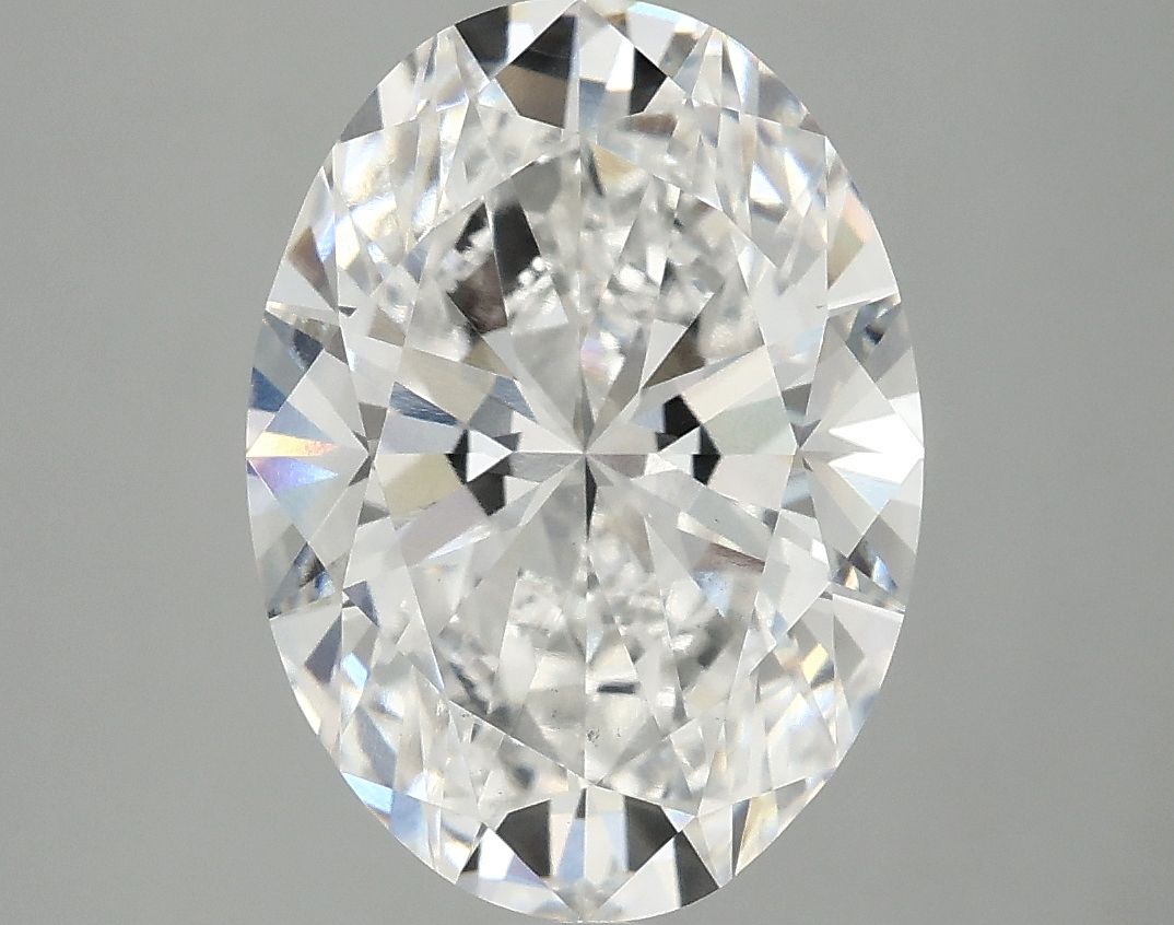4.02 ct. oval Lab Grown Diamond front image
