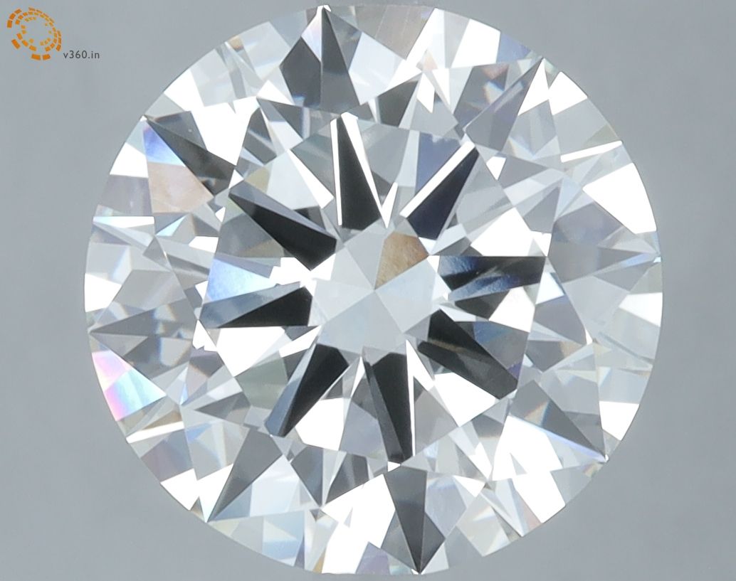 5.02 ct. round Lab Grown Diamond front image