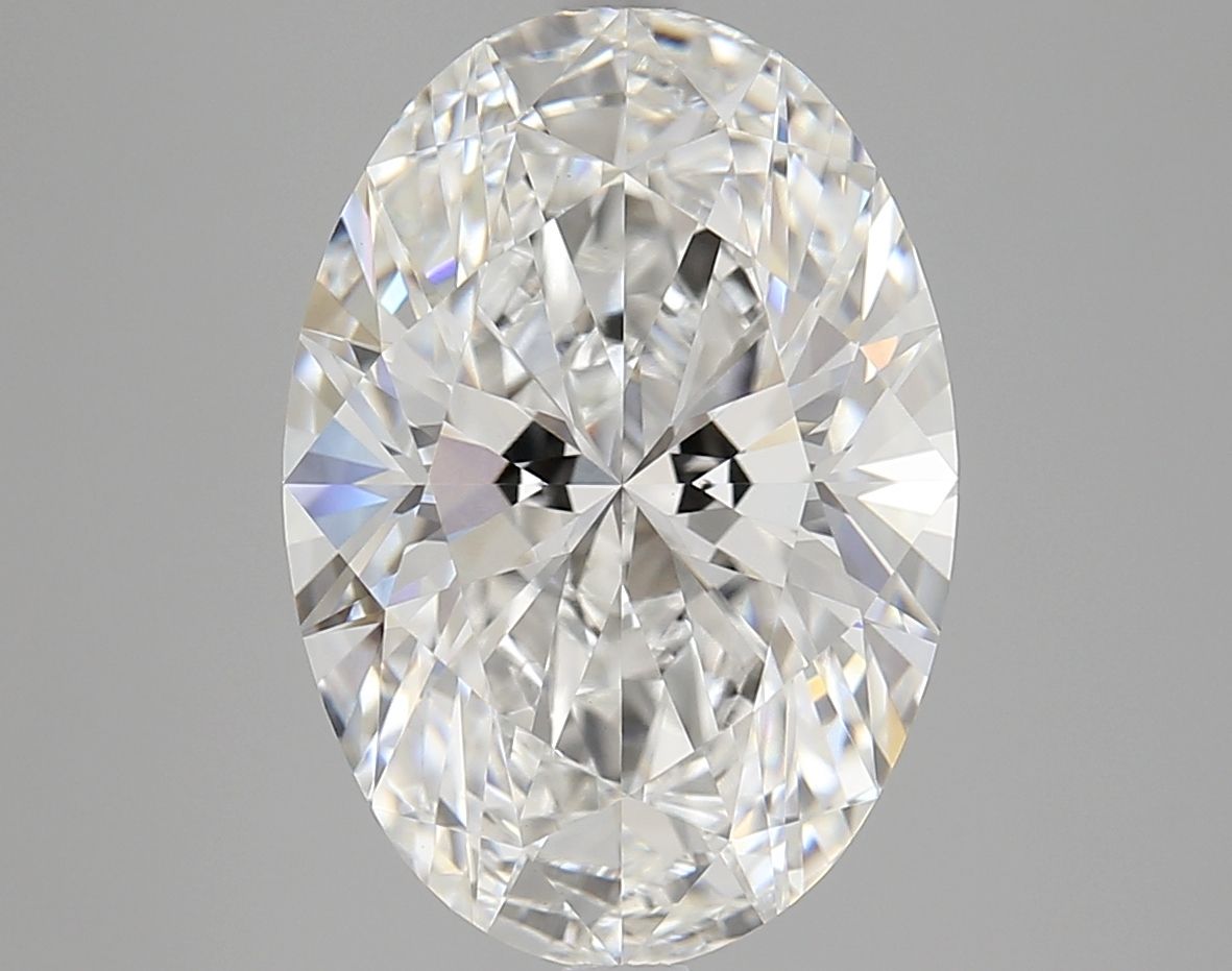 5.53 ct. oval Lab Grown Diamond front image