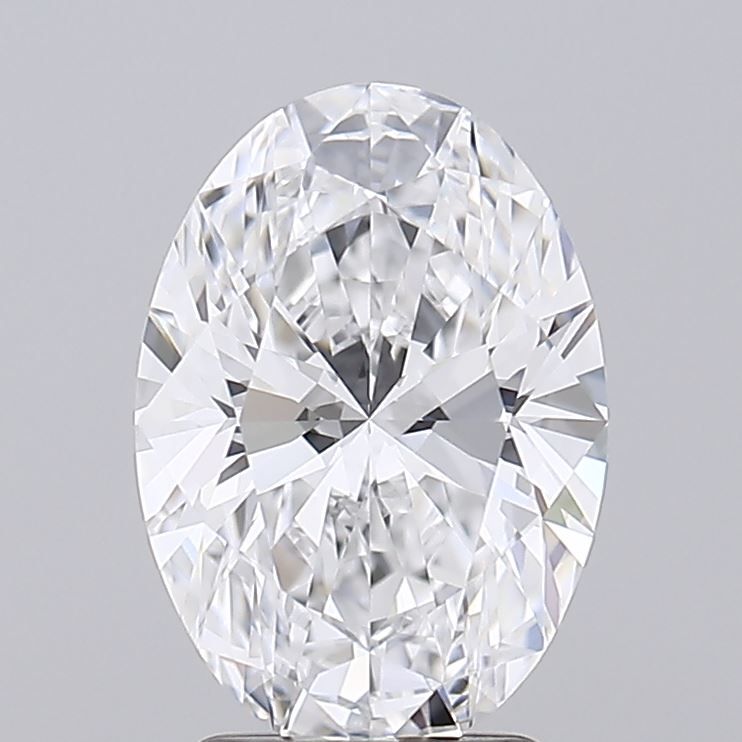 2.58 ct. oval Lab Grown Diamond front image
