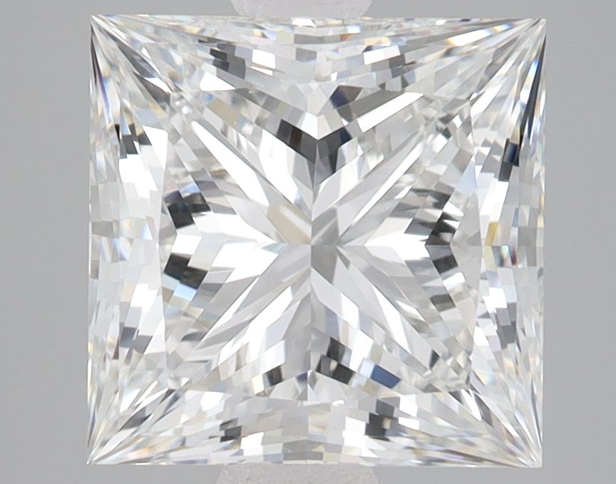 4.07 ct. princess Lab Grown Diamond front image
