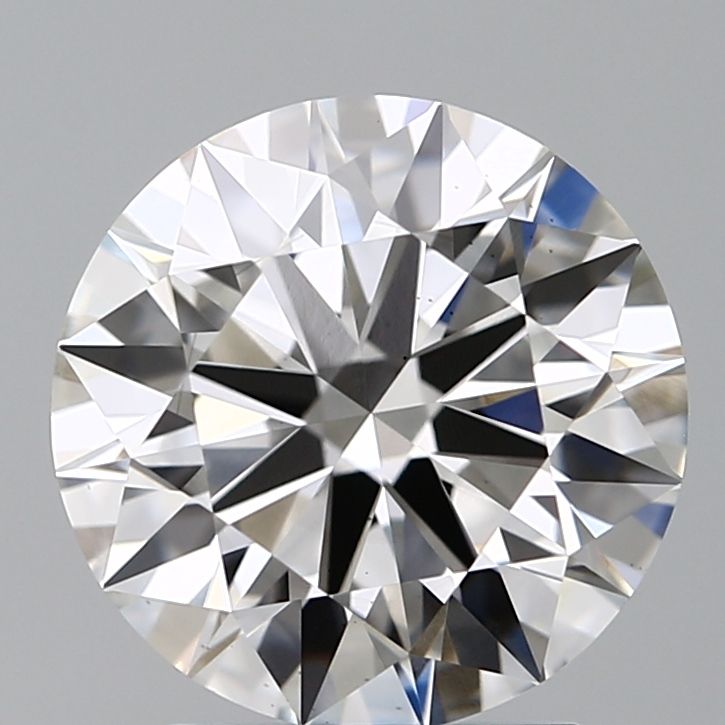 2.57 ct. round Lab Grown Diamond front image