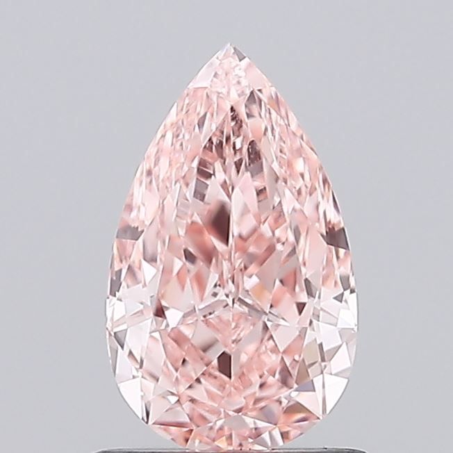 PEAR 1.04ct Fancy Vivid Pink VVS2 – EX EX STG