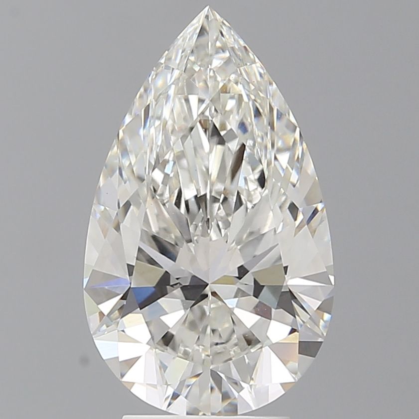 4.06 ct. pear Lab Grown Diamond front image