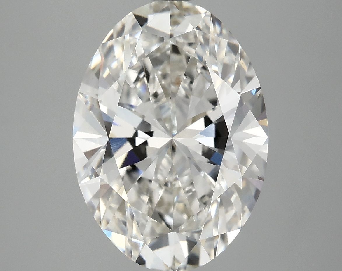 3.86 ct. oval Lab Grown Diamond front image
