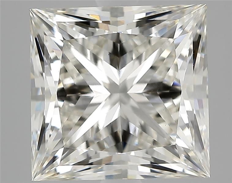 4.28 ct. princess Lab Grown Diamond front image