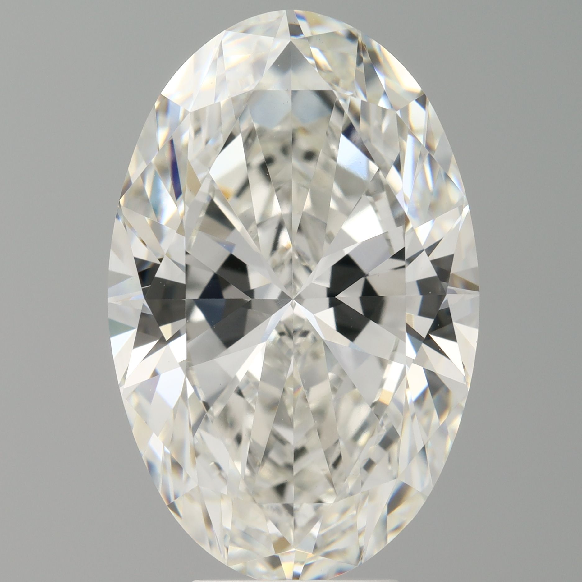 7.04 ct. oval Lab Grown Diamond front image