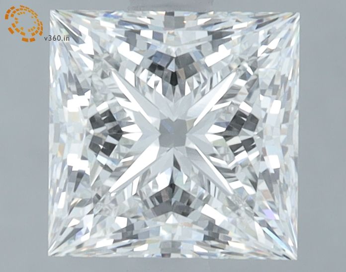 2.07 ct. princess Lab Grown Diamond front image