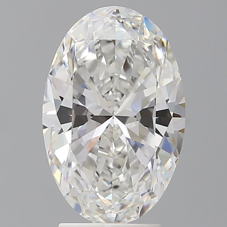 3.54 ct. oval Lab Grown Diamond front image