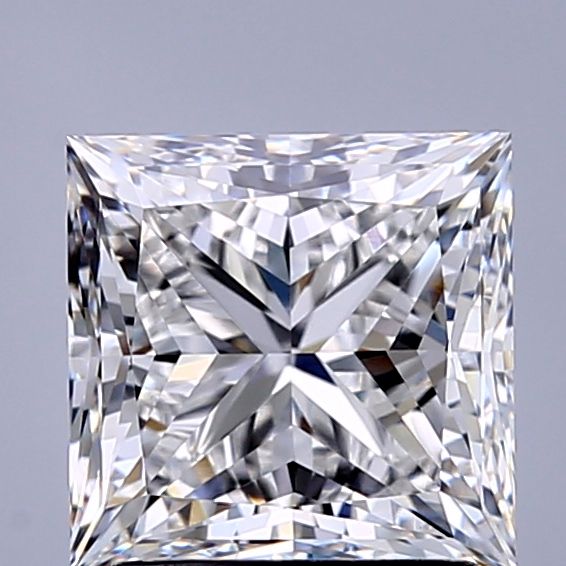 1.73 ct. princess Lab Grown Diamond front image