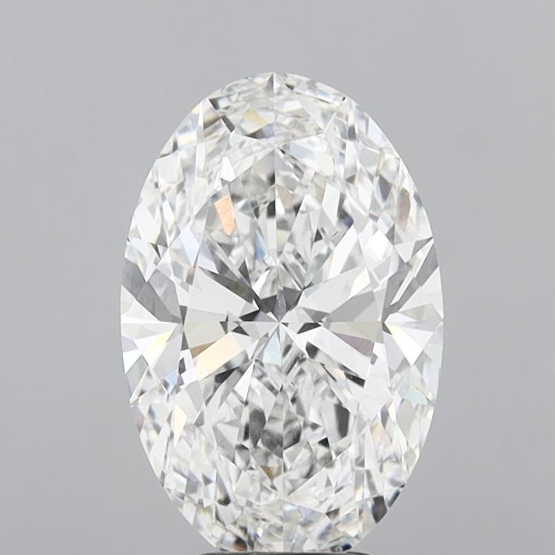 5.50 ct. oval Lab Grown Diamond front image