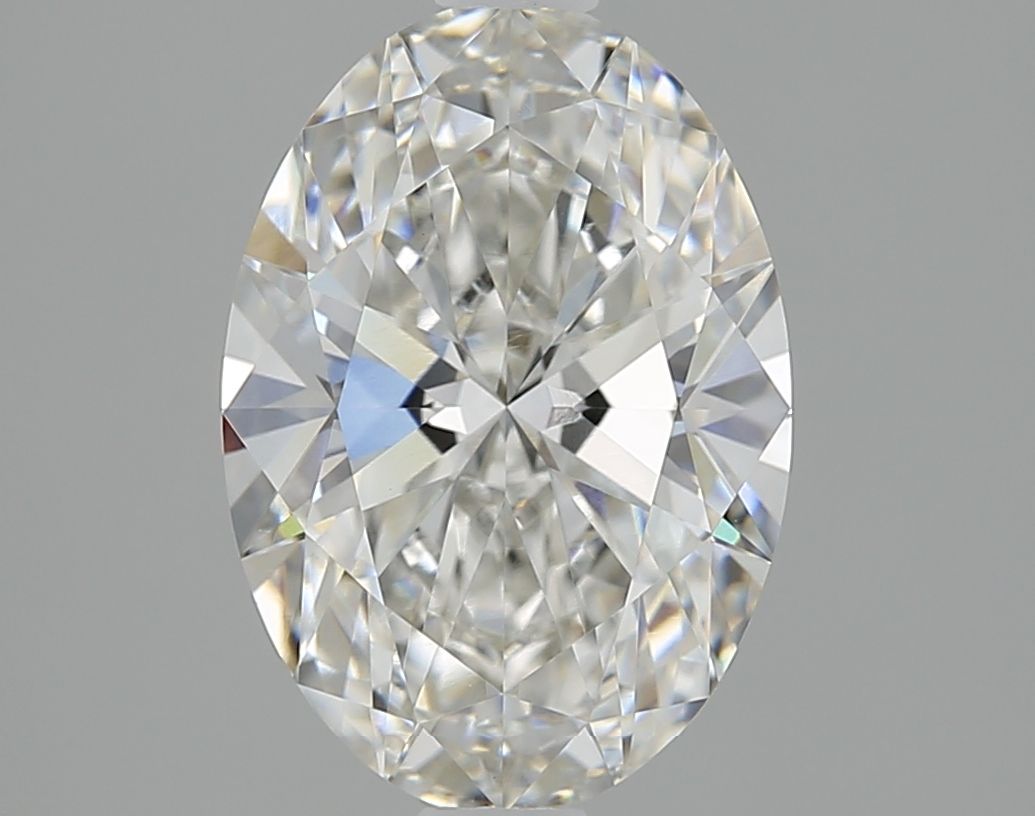 2.06 ct. oval Lab Grown Diamond front image