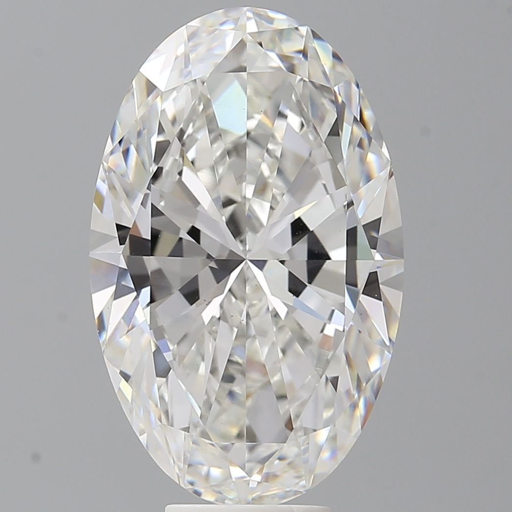 8.59 ct. oval Lab Grown Diamond front image