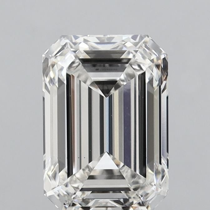 2.10 ct. emerald Lab Grown Diamond front image