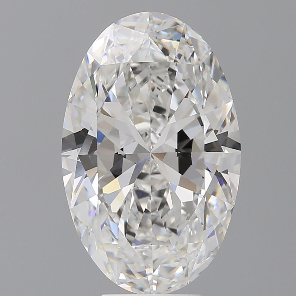 7.10 ct. oval Lab Grown Diamond front image