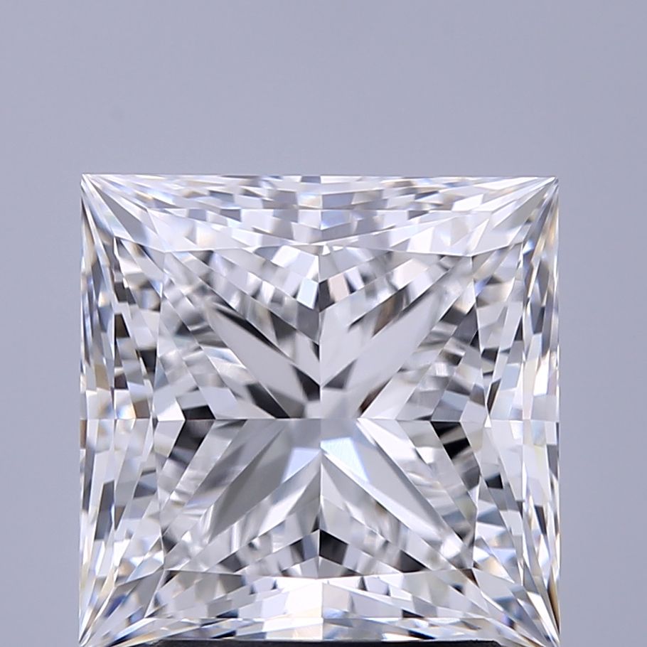 3.08 ct. princess Lab Grown Diamond front image