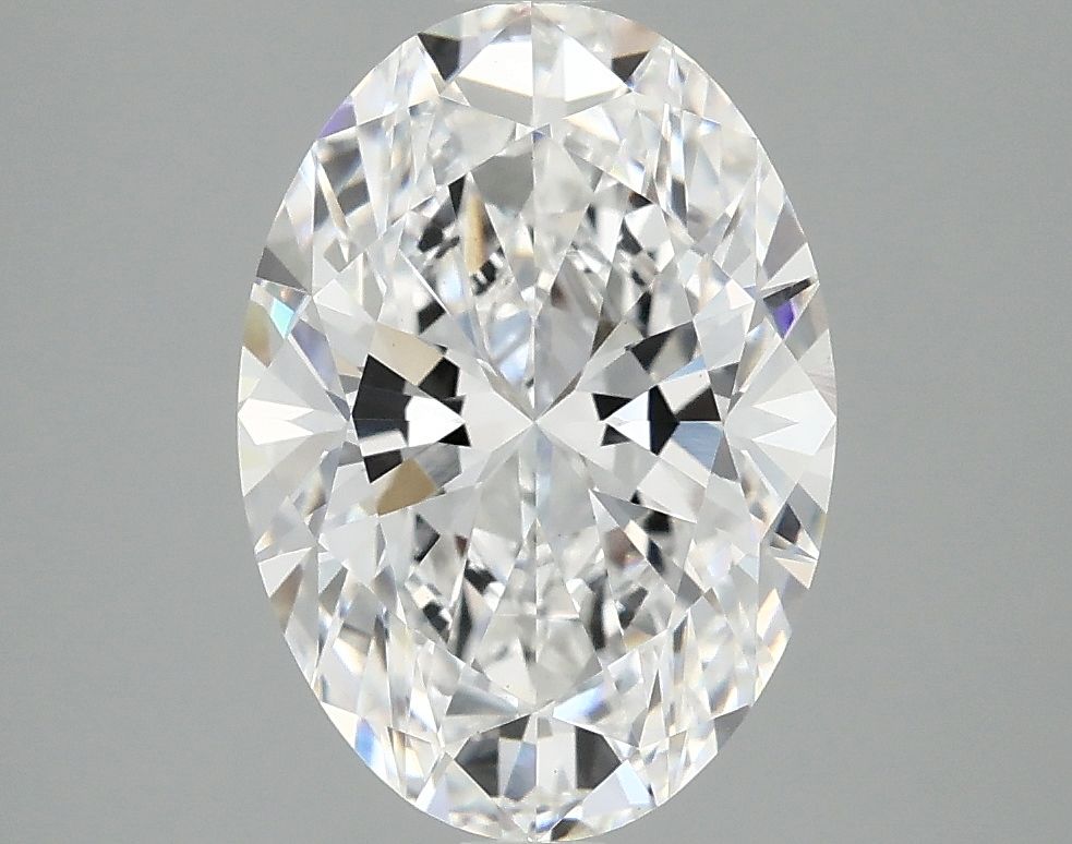 3.09 ct. oval Lab Grown Diamond front image