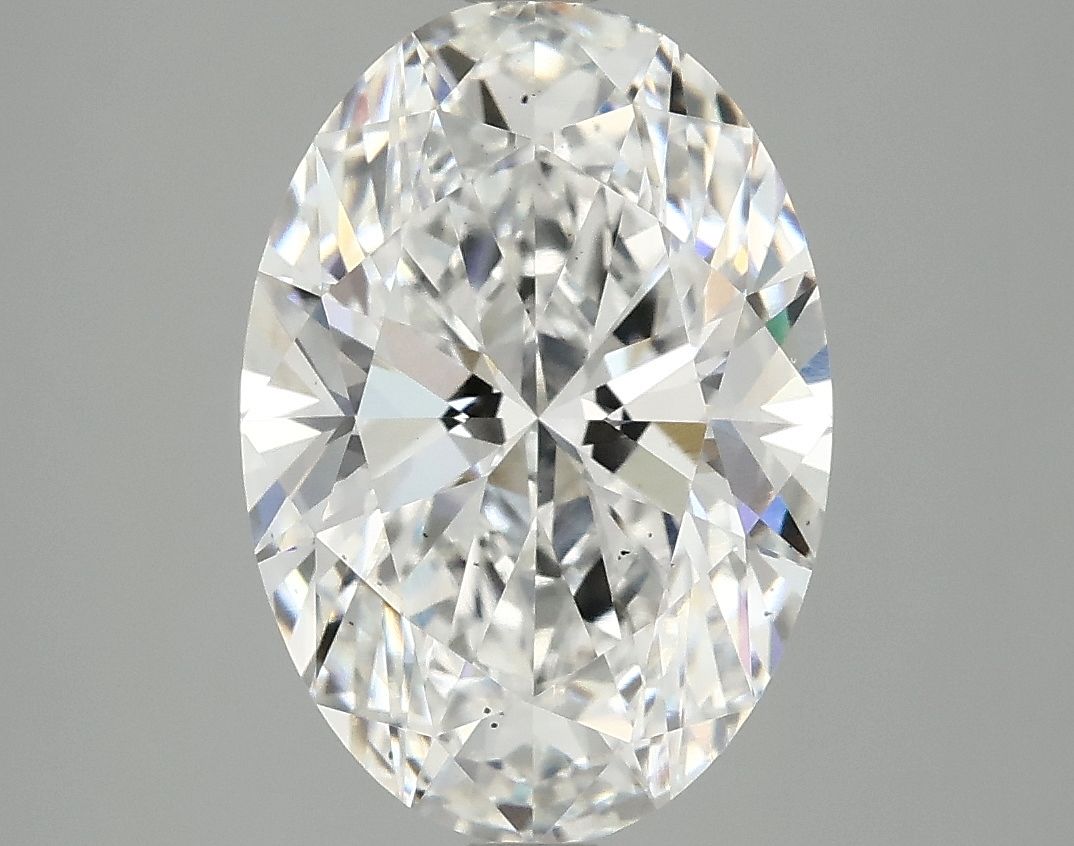 4.09 ct. oval Lab Grown Diamond front image