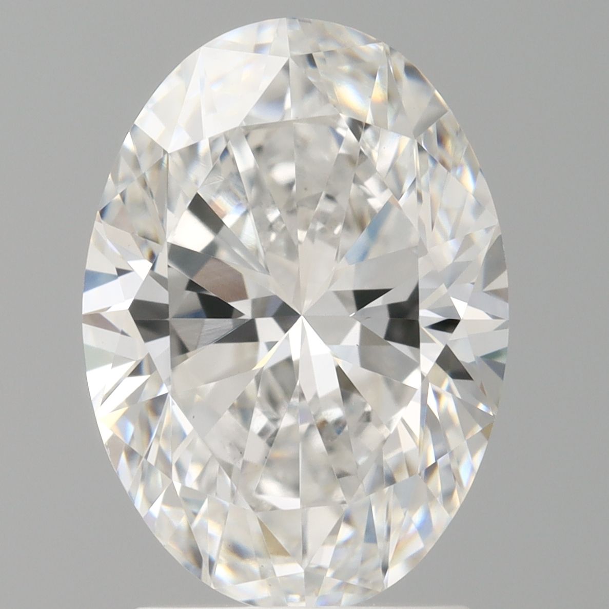 2.50 ct. oval Lab Grown Diamond front image