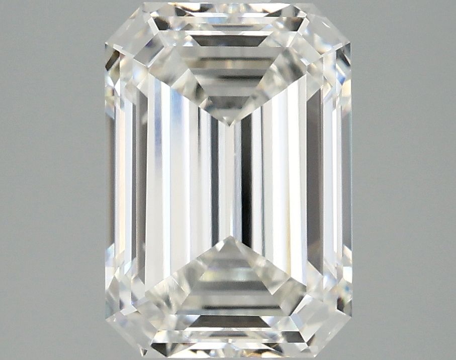 2.57 ct. emerald Lab Grown Diamond front image
