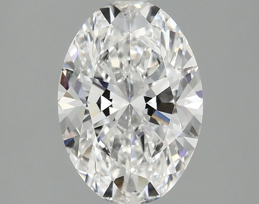 2.10 ct. oval Lab Grown Diamond front image