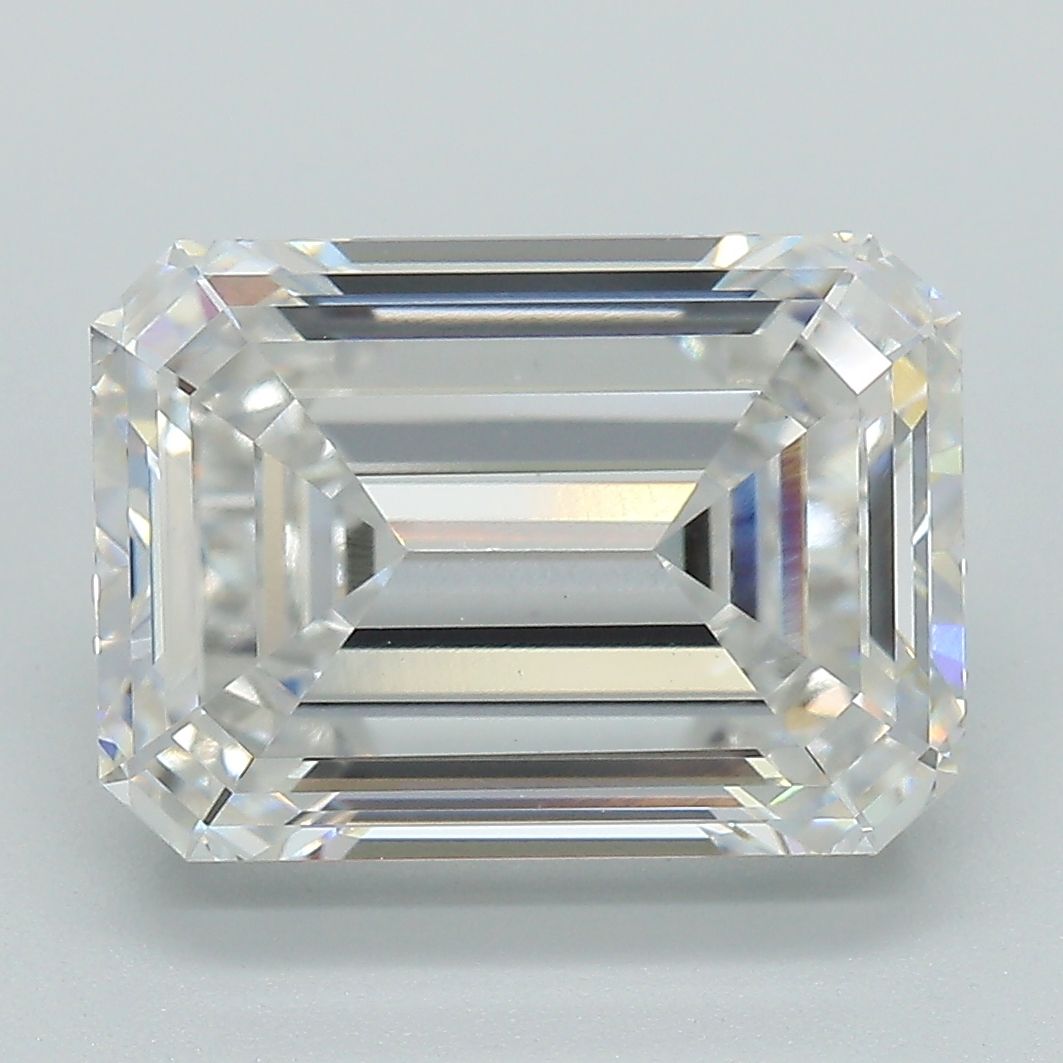 6.01 ct. emerald Lab Grown Diamond front image