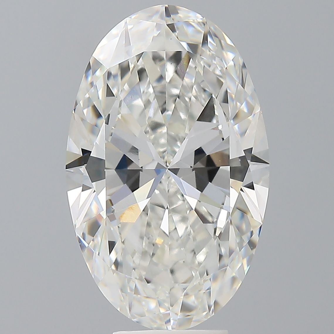 7.06 ct. oval Lab Grown Diamond front image
