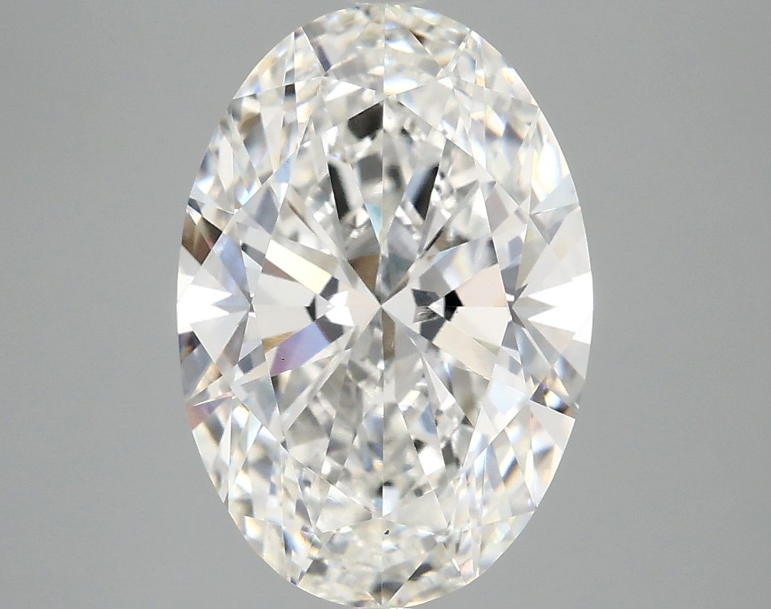 3.95 ct. oval Lab Grown Diamond front image