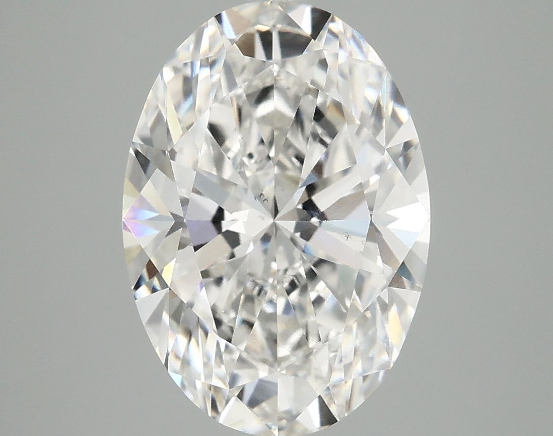 4.10 ct. oval Lab Grown Diamond front image