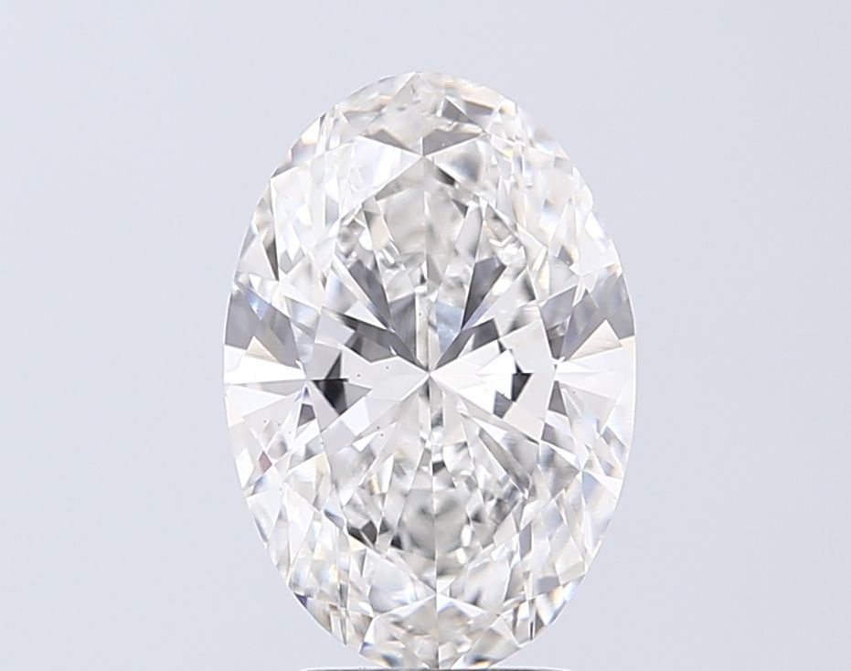 3.05 ct. oval Lab Grown Diamond front image