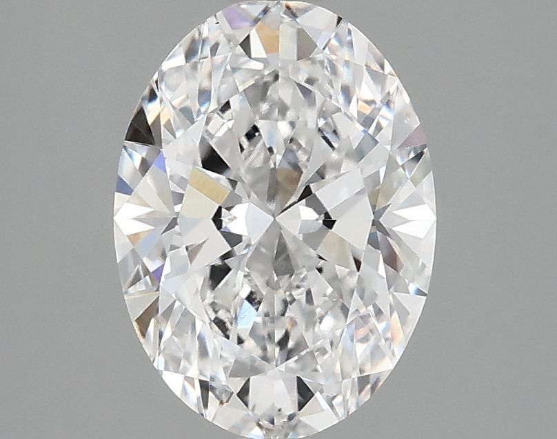 2.02 ct. oval Lab Grown Diamond front image
