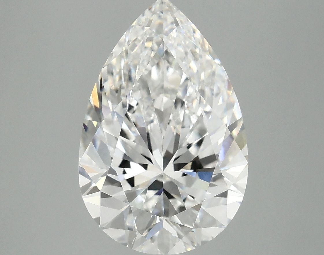 3.98 ct. pear Lab Grown Diamond front image