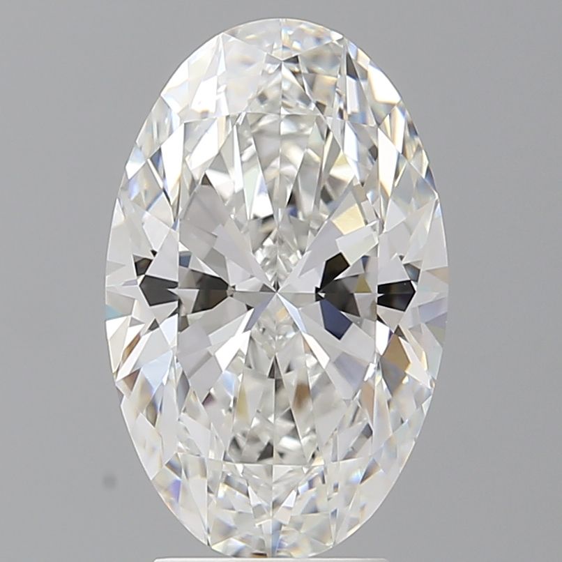 4.09 ct. oval Lab Grown Diamond front image