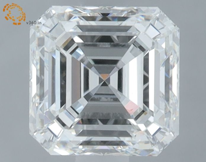 1.22 ct lab-grown Asscher Diamond