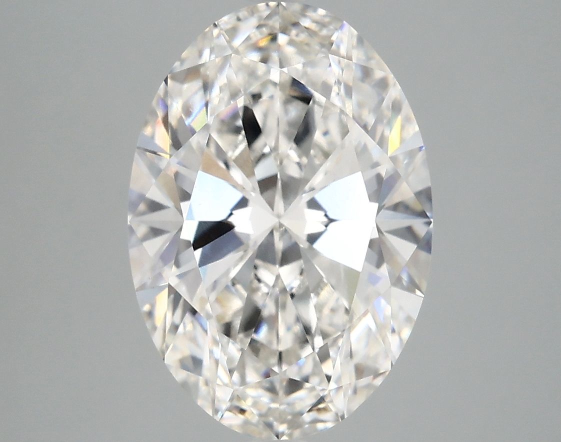 3.84 ct. oval Lab Grown Diamond front image