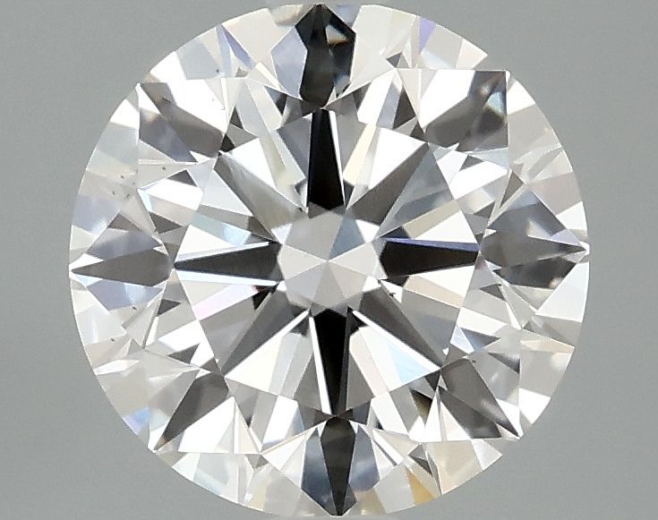 2.45 ct. round Lab Grown Diamond front image