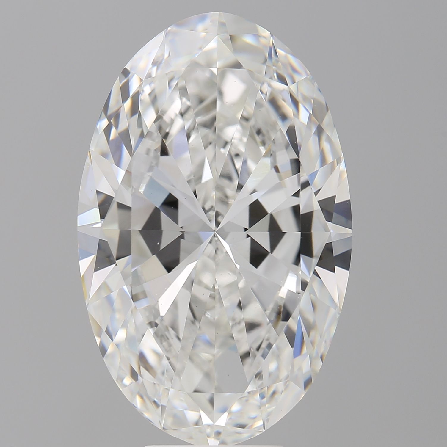 10.00 ct. oval Lab Grown Diamond front image
