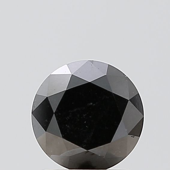 1.4 Carat Round Diamond Black VVS2