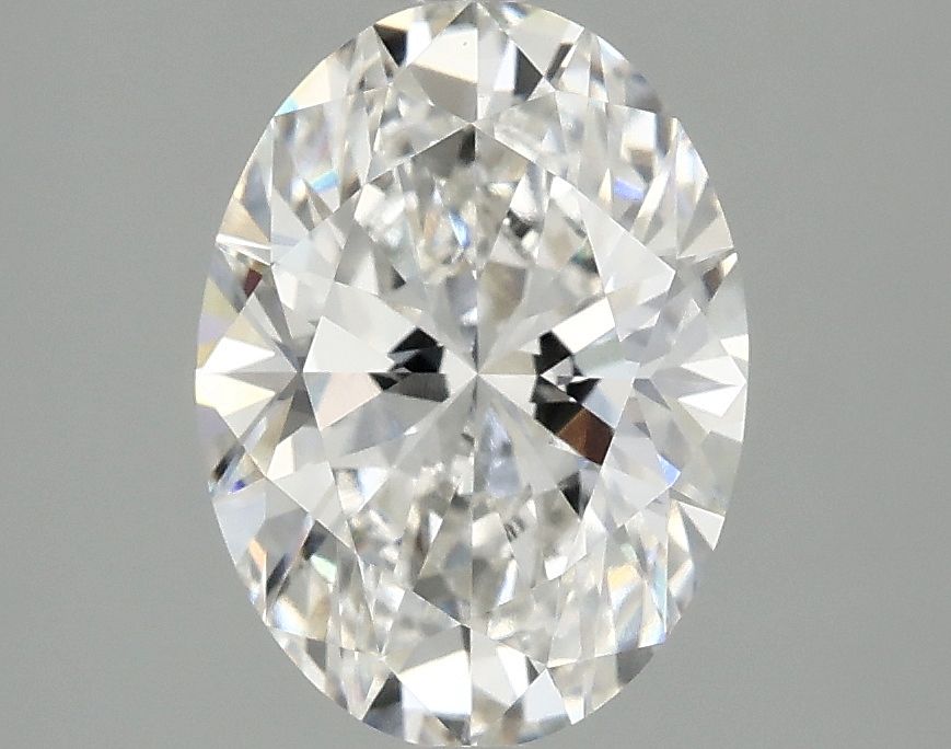 2.09 ct. oval Lab Grown Diamond front image