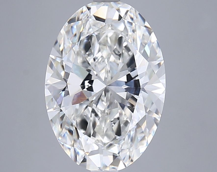 5.07 ct. oval Lab Grown Diamond front image